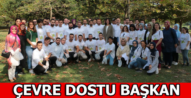 Çevre dostu başkan