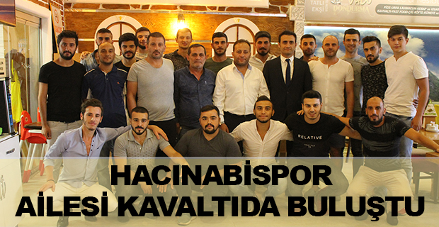 Hacınabispor Kulübü Başkanı ve Yönetimi  Futbolcularla Buluştu.