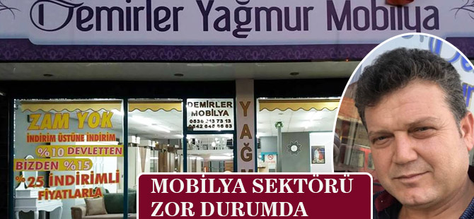 Mobilya sektörü zor bir süreçten geçiyor