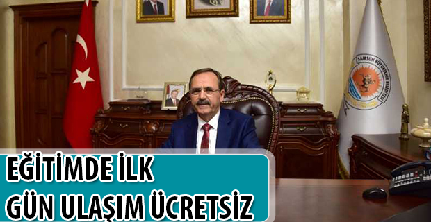 EĞİTİMDE İLK GÜN ULAŞIM ÜCRETSİZ