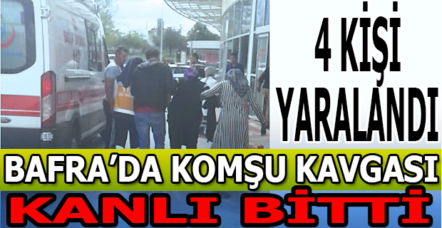 Komşu Kavgası Kanlı Bitti