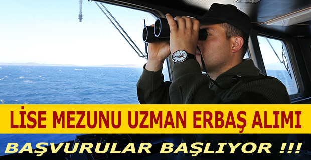 Uzman Erbaş Alımları Başvurusu Başlıyor