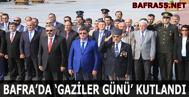 Bafra’da ‘Gaziler Günü’ Kutlandı