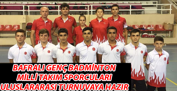 BADMİNTON MİLLİ TAKIM SPORCULARI ULUSLARARASI TURNUVAYA HAZIR