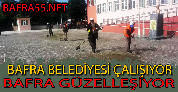 Belediye Çalışıyor, Bafra Güzelleşiyor