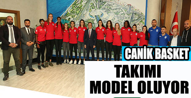 Samsun Canik Basket şehri tanıtıyor