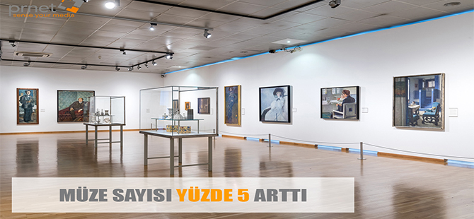 Türkiye'de Müze Sayıları %5 Arttı