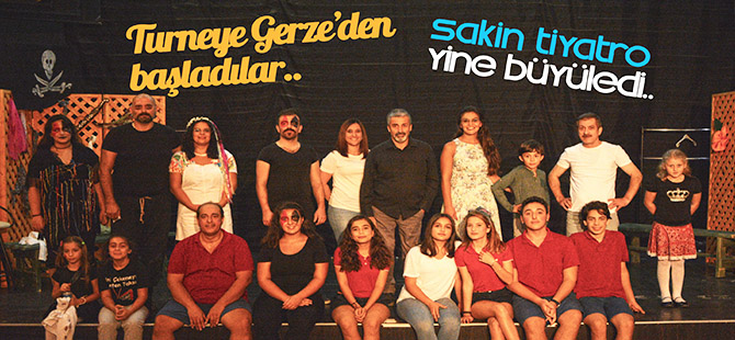 Turneye Gerze'den Başladılar