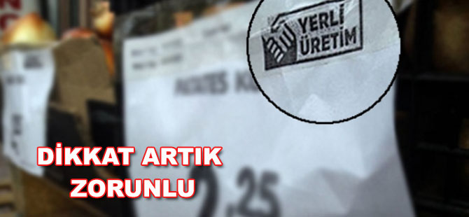 DİKKAT ARTIK ZORUNLU