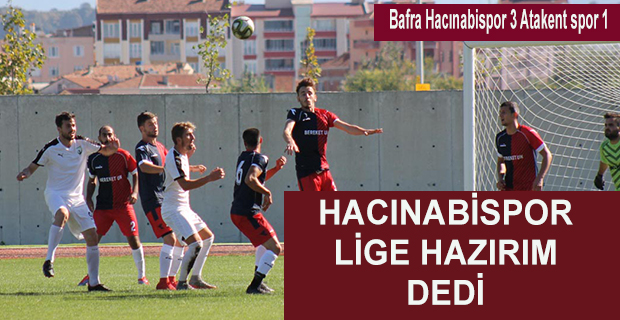 HACINABİSPOR LİGE HAZIR