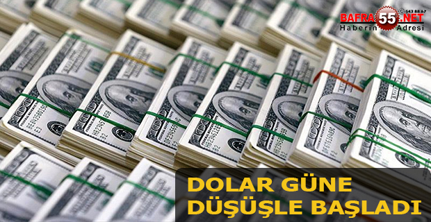 DOLAR GÜNE DÜŞÜŞLE BAŞLADI