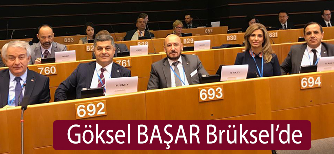 Göksel BAŞAR Brüksel’de