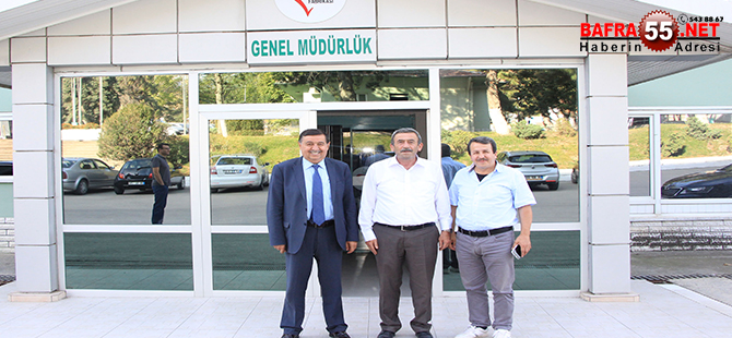 Havza Belediye Başkanı Amasya'da Ziyaretlerde Bulundu