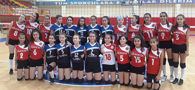 BAFRA AKADEMİSPOR' DAN VOLEYBOLDA ÇİFTE BAŞARI