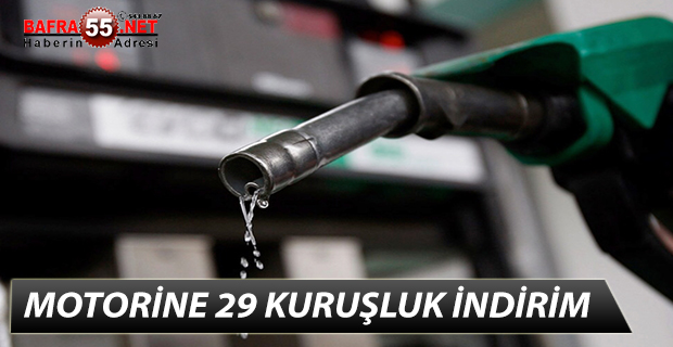 MOTORİNE 29 KURUŞLUK İNDİRİM !!!