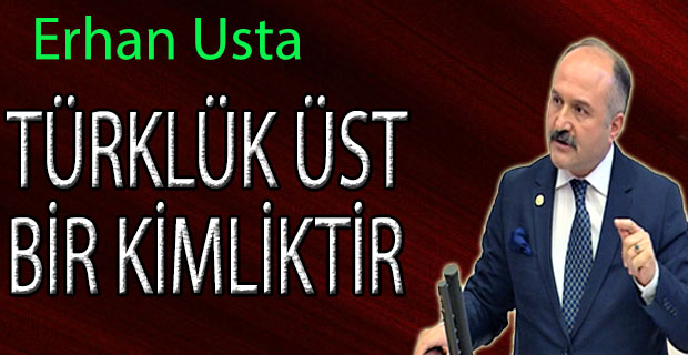 Erhan Usta;Türklük Üst Bir Kimliktir