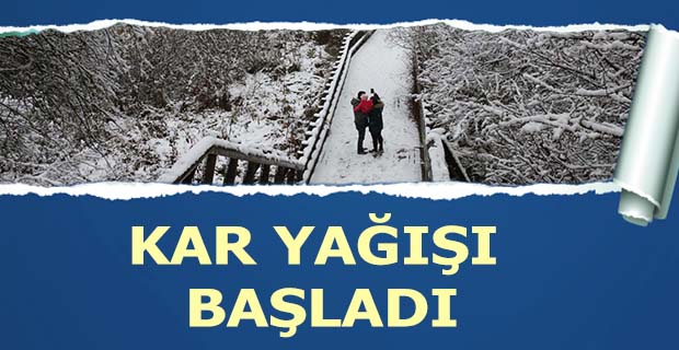 Kar Yağışı Başladı