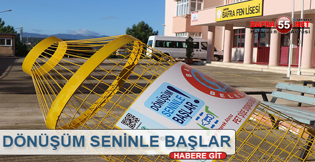 ''DÖNÜŞÜM SENİNLE BAŞLAR''