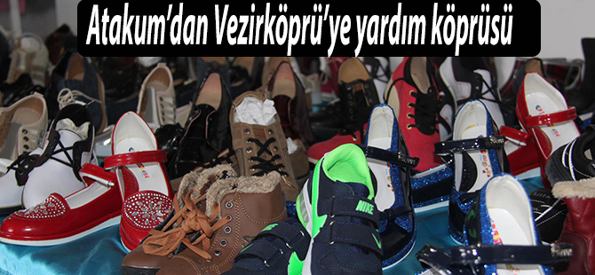 Atakum’dan Vezirköprü’ye yardım köprüsü