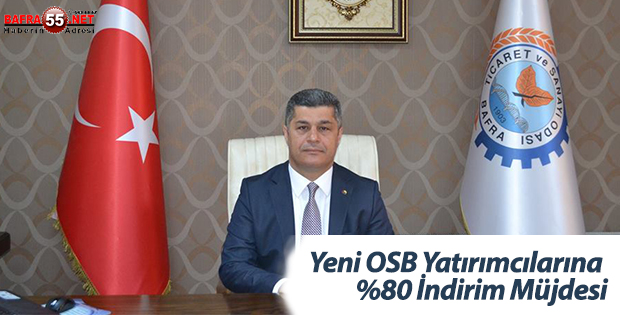 Yeni OSB Yatırımcılarına %80 İndirim Müjdesi