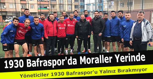 1930 Bafraspor'da Moraller Yerinde