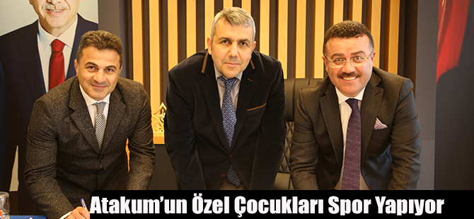 Atakum’un Özel Çocukları Spor Yapıyor