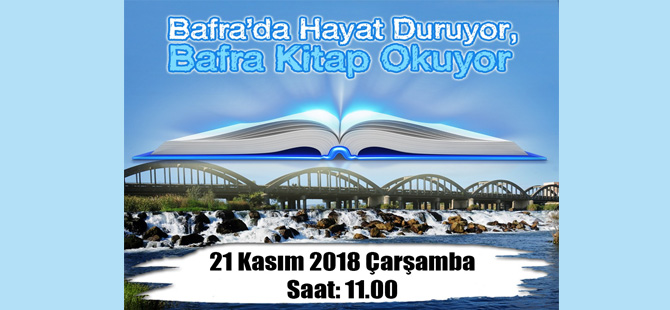 Bafra Kitap Okuyor