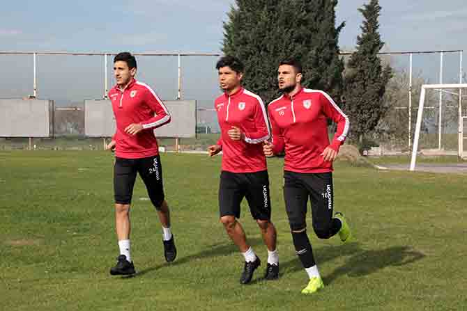 Samsunspor'da hazırlıklar Hacattepe Maçı İçin