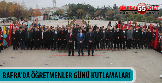 BAFRA’DA ÖĞRETMENLER GÜNÜ KUTLAMALARI