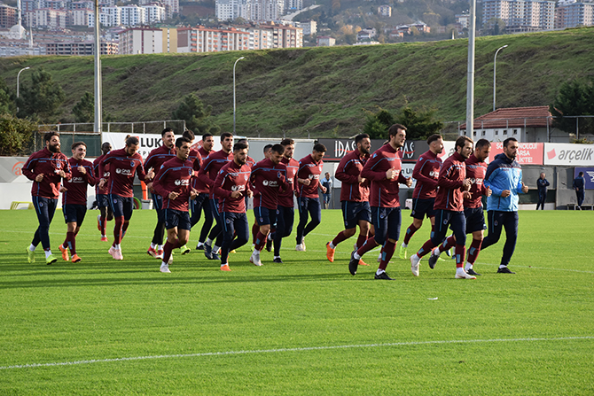 Trabzonspor Kayseri Maçına Hazırlanıyor
