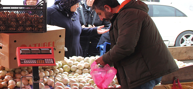 Havzalı Pazarcı Esnafından Enflasyon İle Mücadele