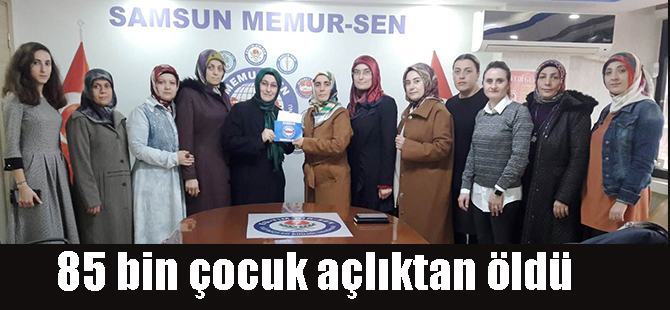 85 bin çocuk açlıktan öldü