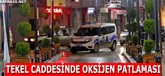 BAFRA TEKEL CADDESİ YEŞİLLENDİ