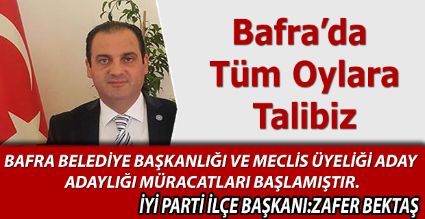 BAFRA İYİ PARTİDE SÜREÇ BAŞLADI