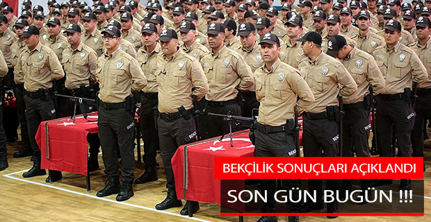 BEKÇİLİK SONUÇLARI AÇIKLANDI !!!