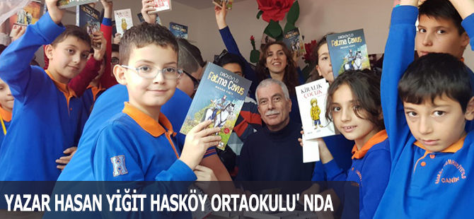 YAZAR HASAN YİĞİT HASKÖY ORTAOKULU' NDA