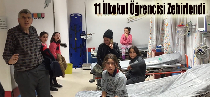 11 İlkokul Öğrencisi Zehirlendi