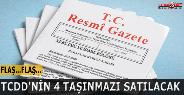 TCDD'nin Konuya İlişkin İlanı Resmi Gazete'de Yayımlandı