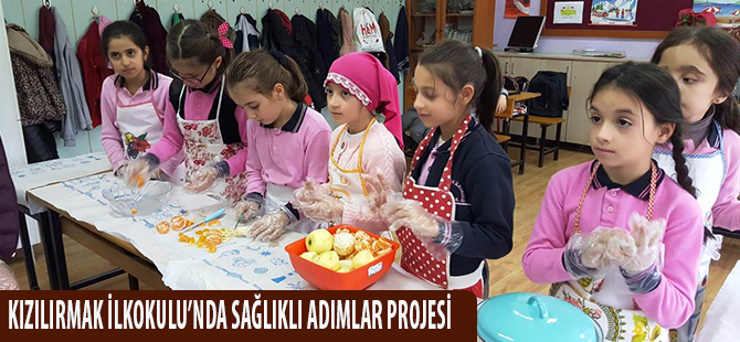 KIZILIRMAK İLKOKULU’NDA SAĞLIKLI ADIMLAR PROJESİ