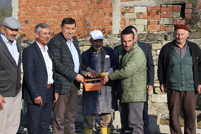 Havza'da Hasanlar Cami Temeli Atıldı