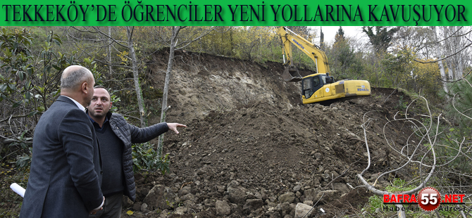 Öğrencilere Yeni Okul Yolu Göründü