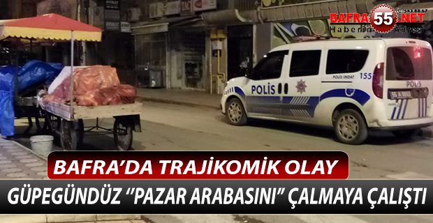 GÜPEGÜNDÜZ ‘’PAZAR ARABASINI’’ ÇALMAYA ÇALIŞTI !!!