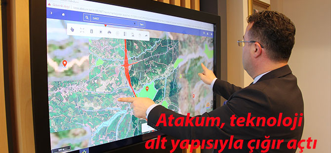 Atakum, teknoloji alt yapısıyla çığır açtı