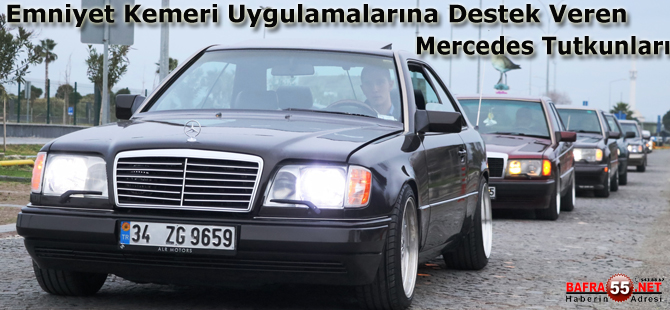 Mercedes Tutkunlarından Emniyet Kemeri Farkındalığı