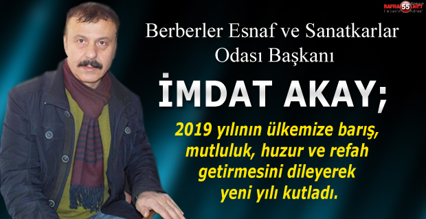 BAŞKAN AKAY'DAN YENİ YIL MESAJI