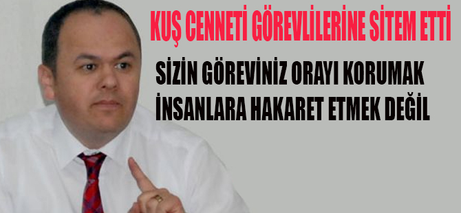 Hüseyin Kurt ” Tek Suçlu Kaçak Avcılar Olamaması Lazım “