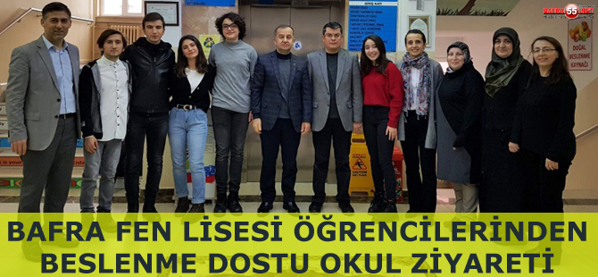 ÖĞRENCİLERİNDEN BESLENME DOSTU OKUL ZİYARETİ