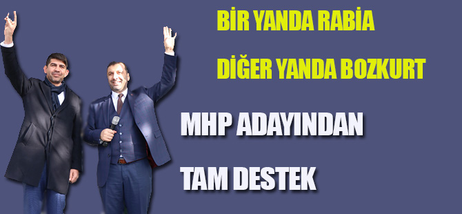 BİR YANDA RABİA  BİR YANDA BOZKURT