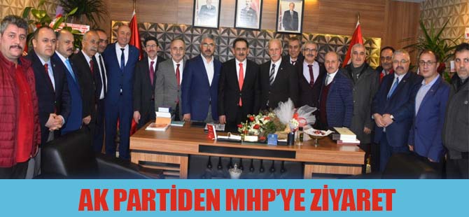 AK PARTİ'DEN MHP'YE ZİYARET