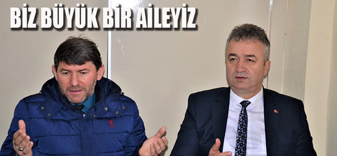 BİZ BÜYÜK BİR AİLEYİZ